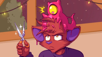 Pwink Gunk Stuck in the Hair cover