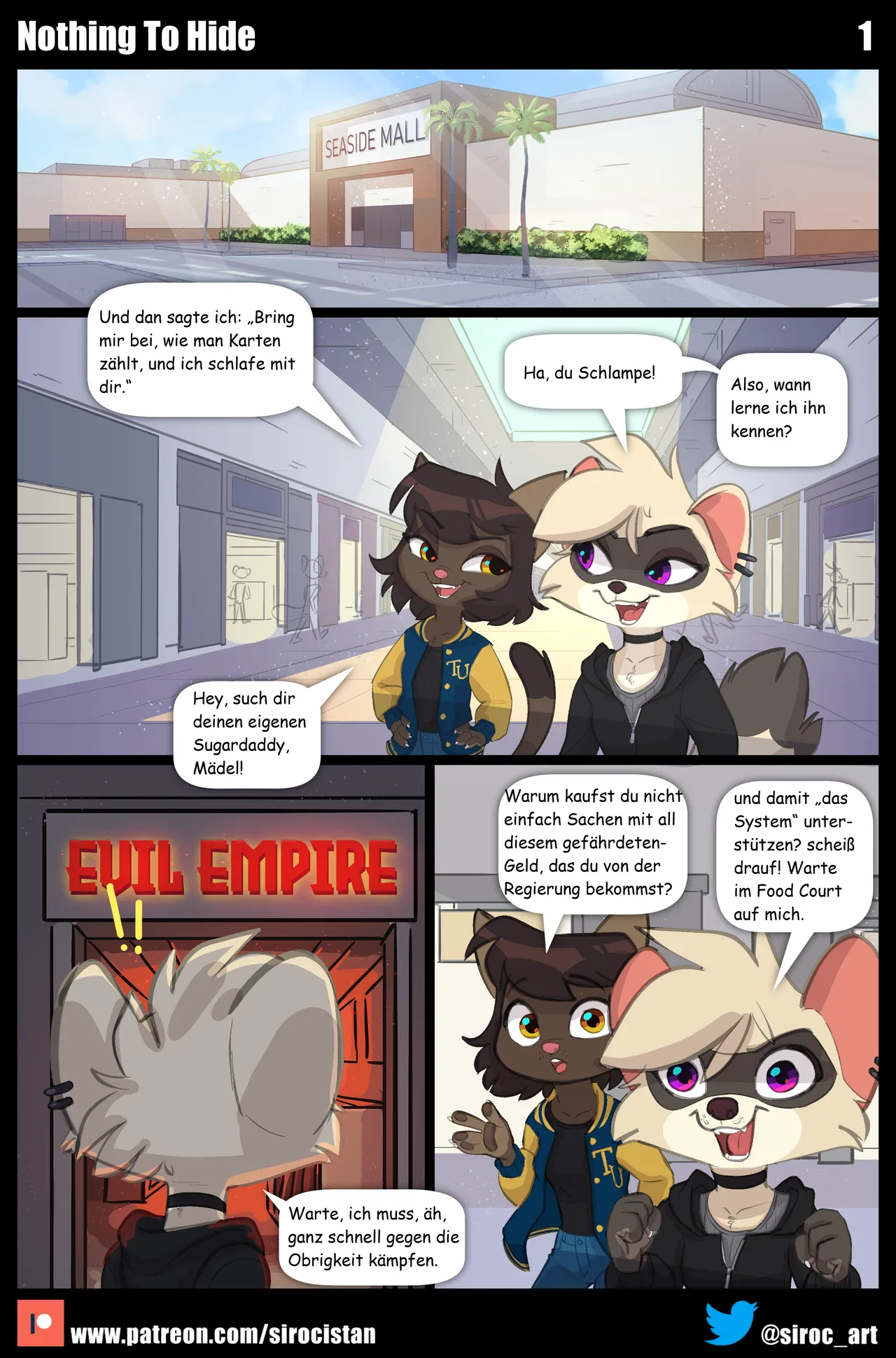 Nothing To Hide German page 1 full