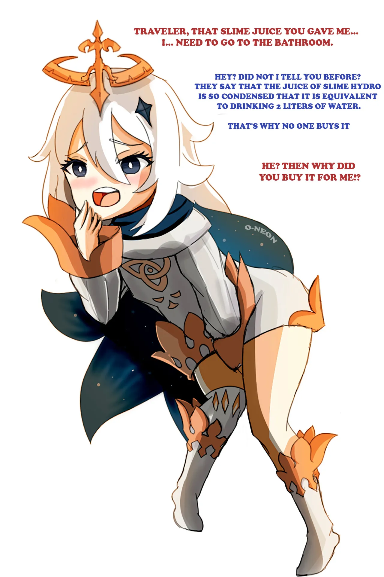 Paimon need to pee page 2 full