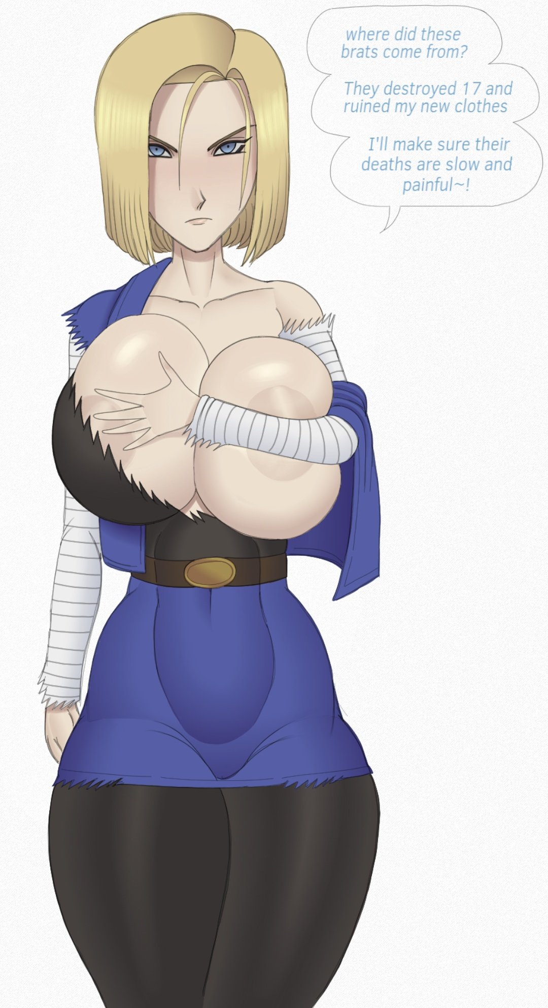 Correcting Android 18 page 1 full