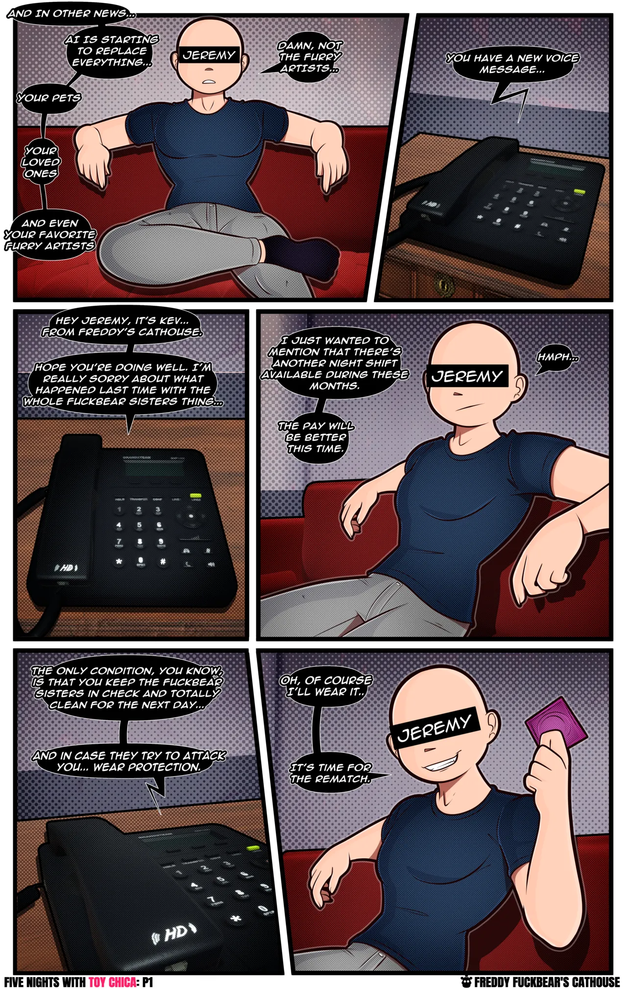 Freddy Fuckbear's Cathouse: Five nights with Toy Chica page 3 full