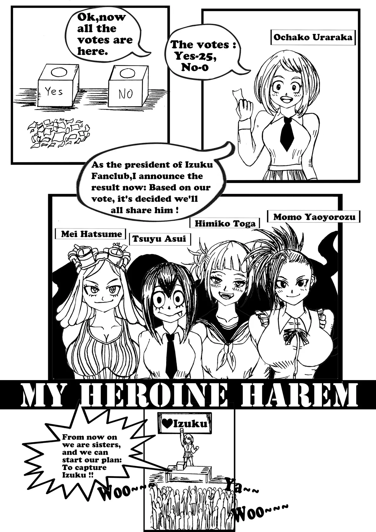 My heroine harem page 1 full