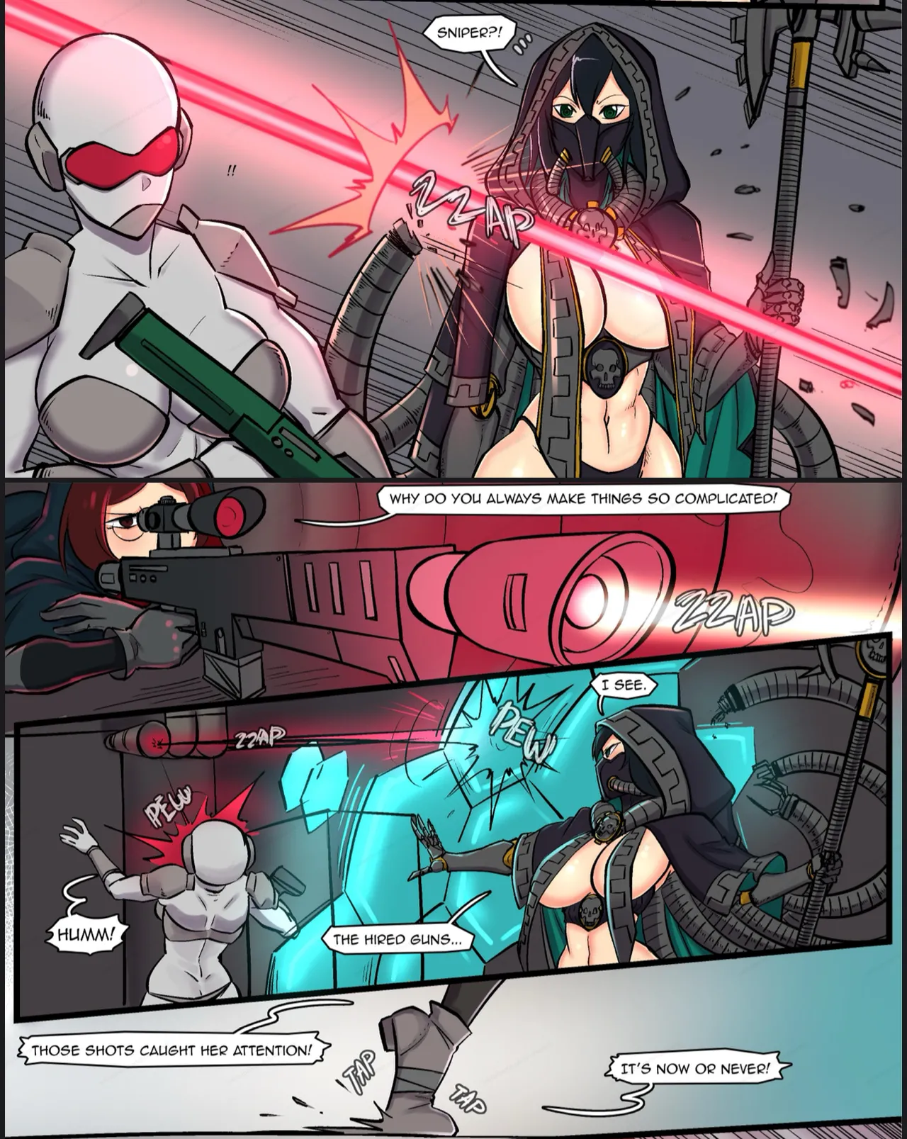 The Hired guns page 9 full