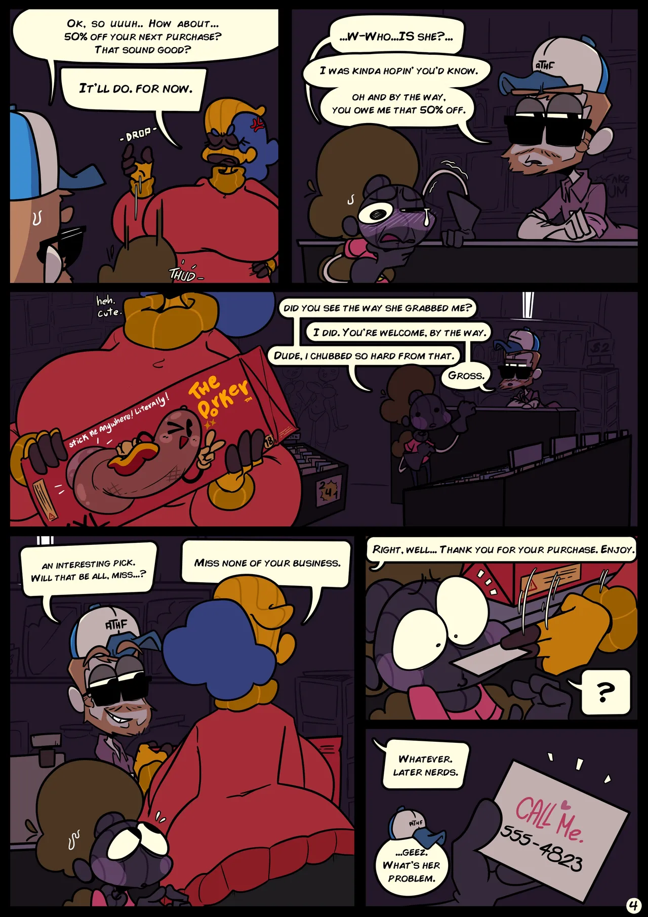Slapstick Together Chapter 1: Strangers in the Night page 6 full