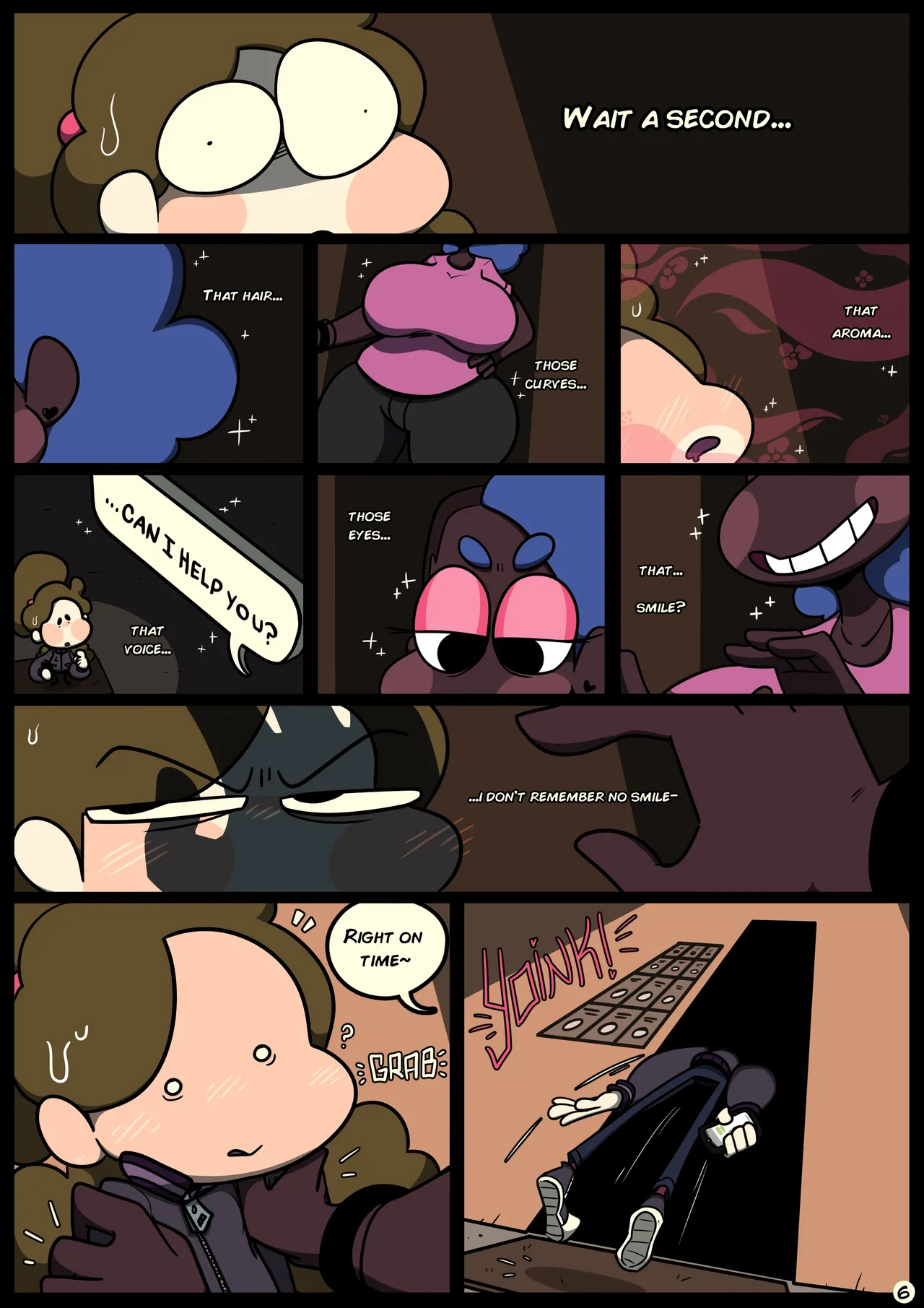 Slapstick Together Chapter 1: Strangers in the Night page 8 full
