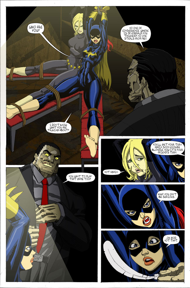 Sektujai - Batgirl feet tickle with Catwoman page 2 full