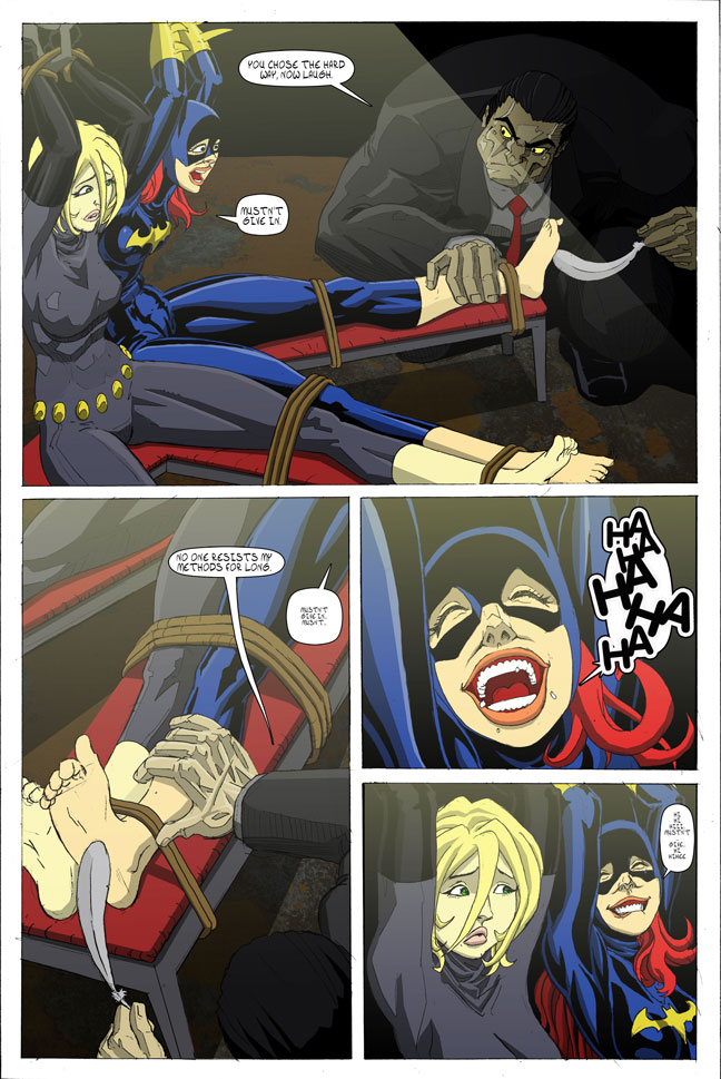 Sektujai - Batgirl feet tickle with Catwoman page 3 full