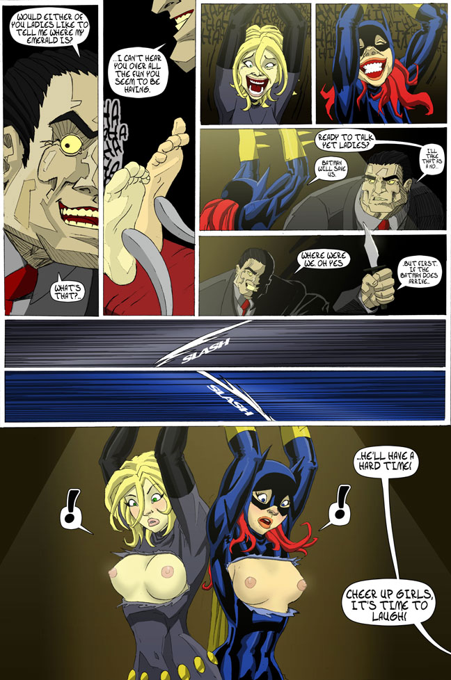 Sektujai - Batgirl feet tickle with Catwoman page 5 full