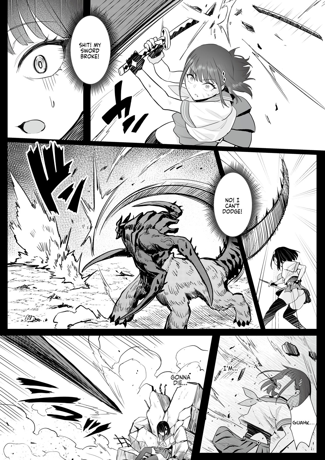 Moto Mahou Shoujo no Shigoto Hanashi Ao | The Former Magical Girl Blue's Work page 8 full