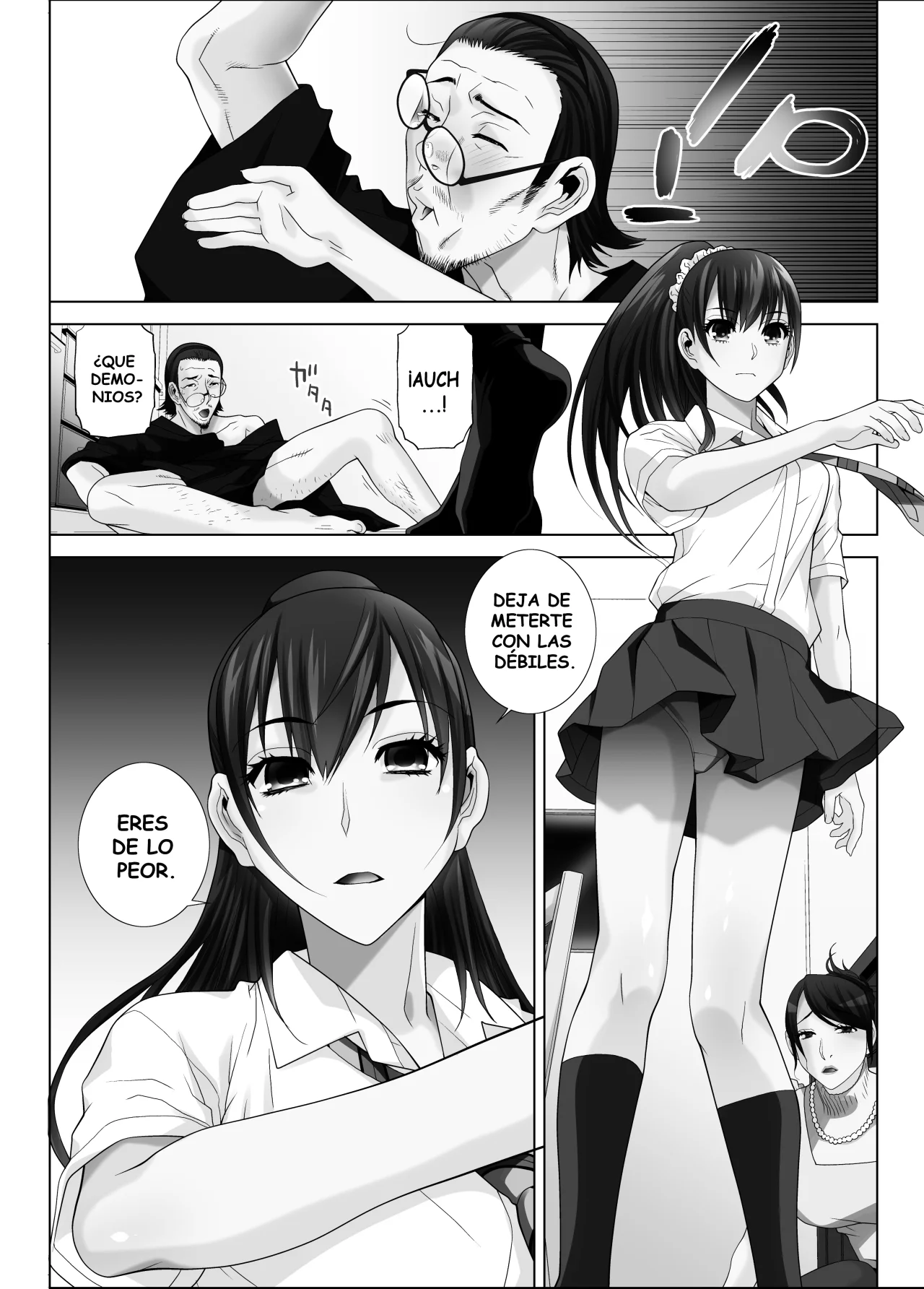 Matabiraki Haha Shimai Taisetsu a Osananajimi no Shimai wa Ore no Kuzu Oyaji ni Ana o Sasageru... | Mi Amada Amiga de la Infancia Terminó Entregándose al Miserable de Mi Padre, Lo Mismo que Su Madre y Hermana... page 4 full