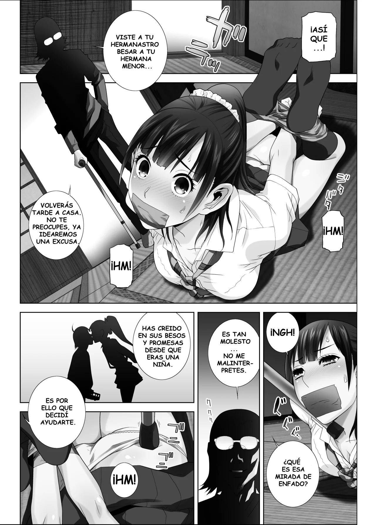 Matabiraki Haha Shimai Taisetsu a Osananajimi no Shimai wa Ore no Kuzu Oyaji ni Ana o Sasageru... | Mi Amada Amiga de la Infancia Terminó Entregándose al Miserable de Mi Padre, Lo Mismo que Su Madre y Hermana... page 9 full