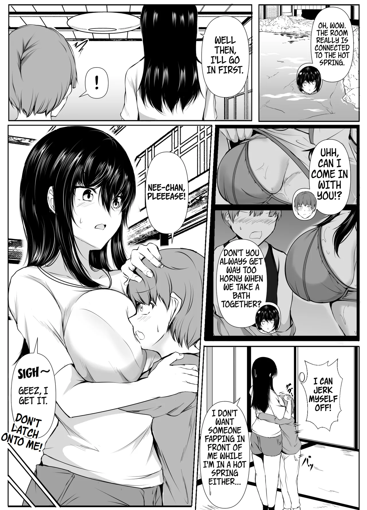 Dosakusanimagirete Oshi Ni Yowai Ane to Onsen Haitta Kekka | What Happened When I Went to an Onsen WIth My Big Sister, Who's a Bit of a Pushover in the Heat of the Moment... page 5 full