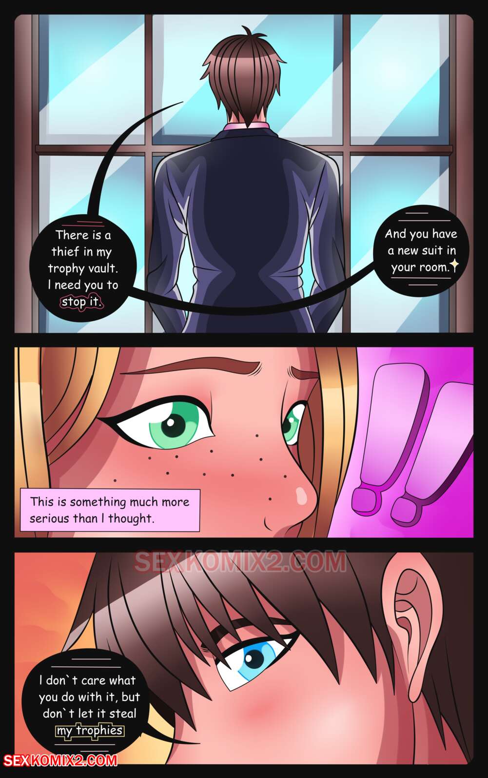 Anastasia. Super blonde girl. LACHXx. sexkomix2.com page 6 full