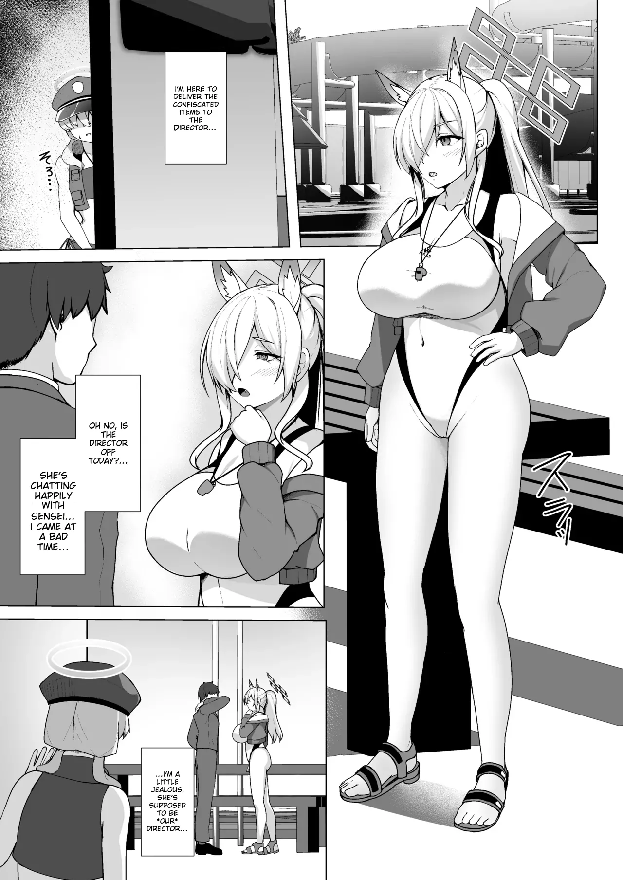 Kanna Kyokuchou wa Minna no Saimin Nikubenki | Director Kanna is Everyone's Hypnotized Plaything page 4 full