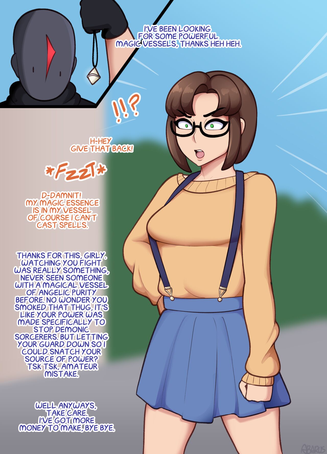 Pawnshop Peril, Corruption of a Sorceress page 6 full