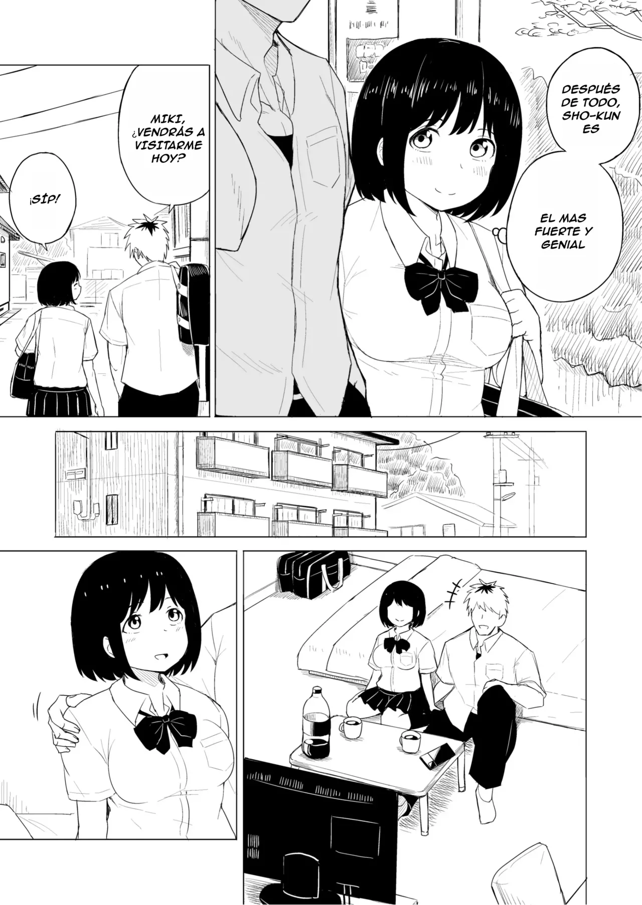Jakuniku Kyoushoku -Kareshi Yori Tsuyoi Osu- | Selección Natural -Un hombre más fuerte que su novio- page 4 full