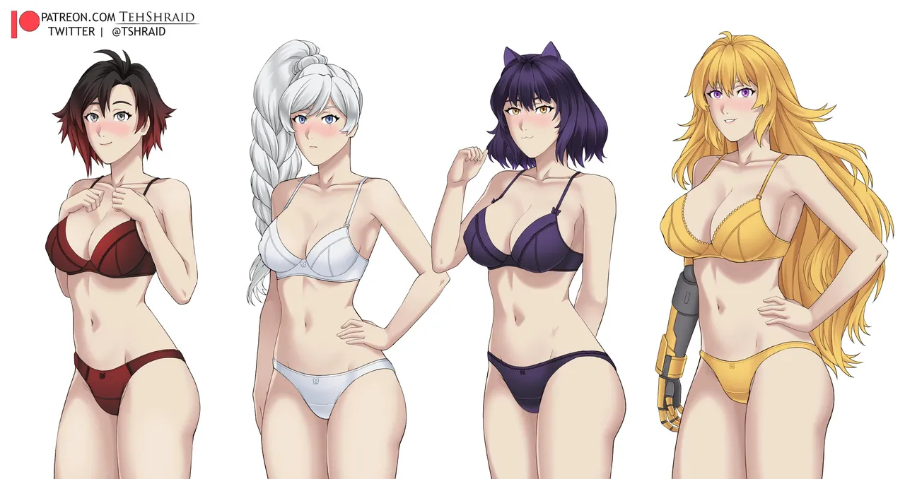 RWBY underwear page 1 full