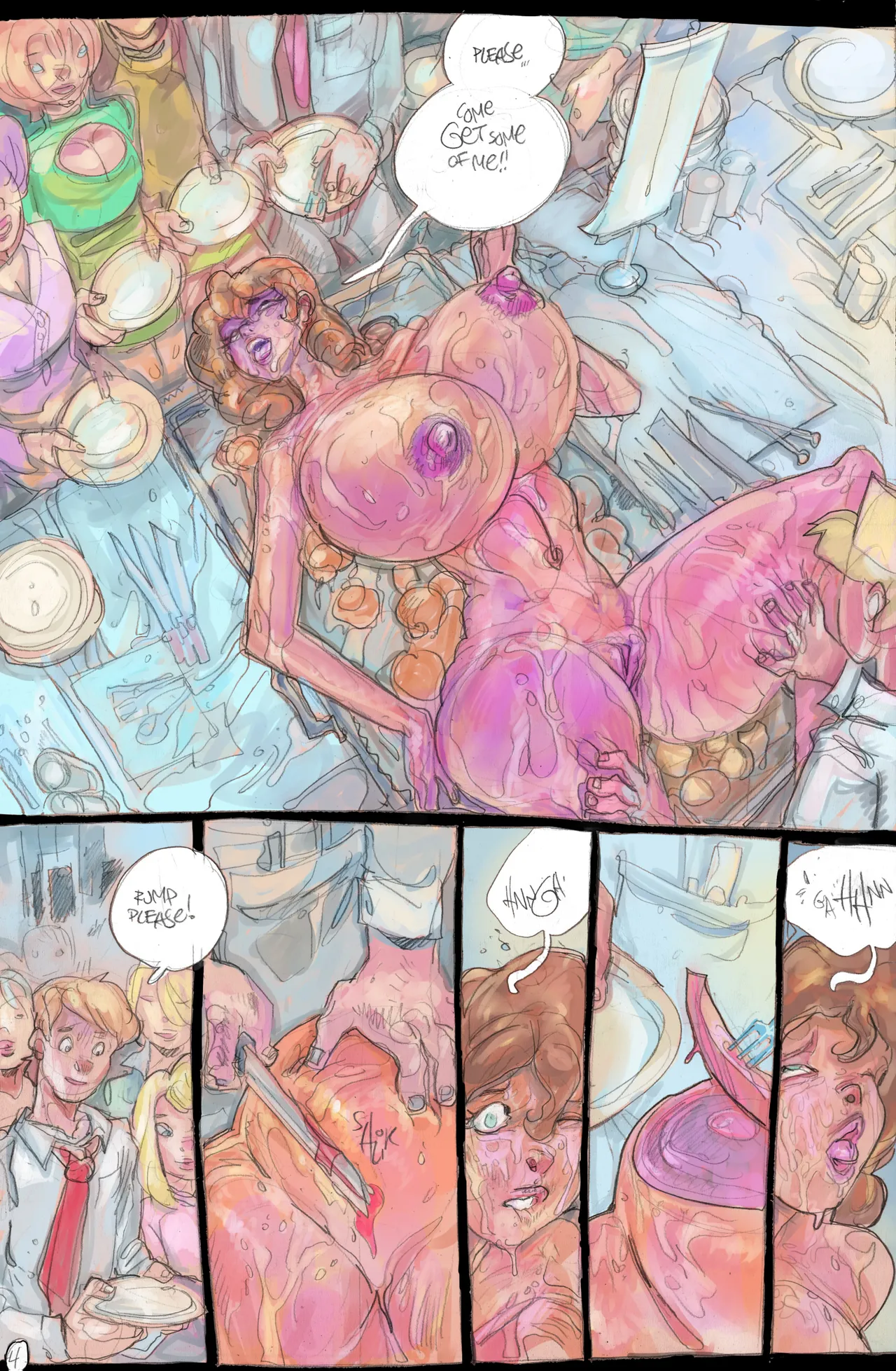 Cannibal Joe Dinner Club Color page 4 full