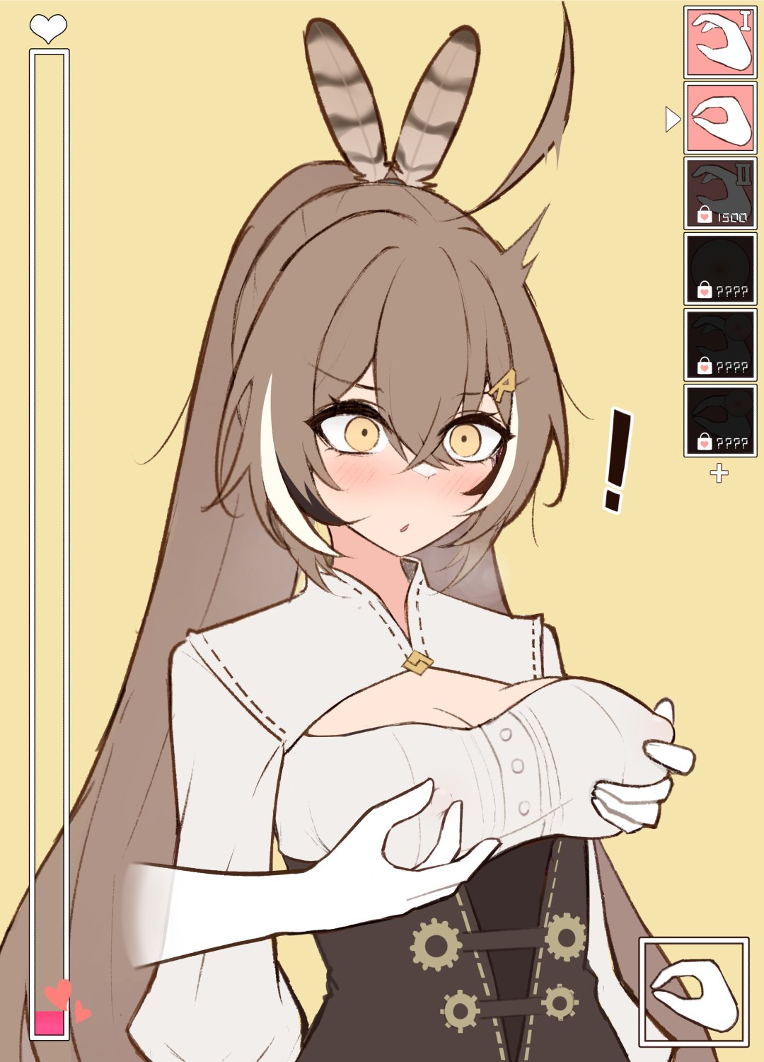 Massaging Mumei's moomers until she mooms page 5 full