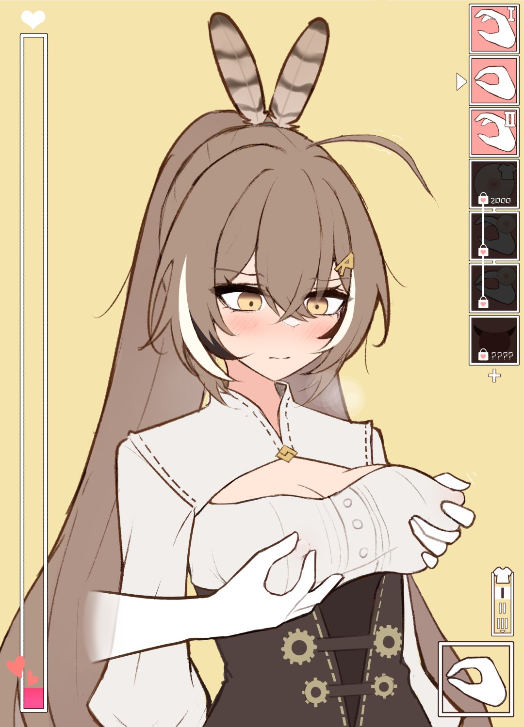 Massaging Mumei's moomers until she mooms page 6 full