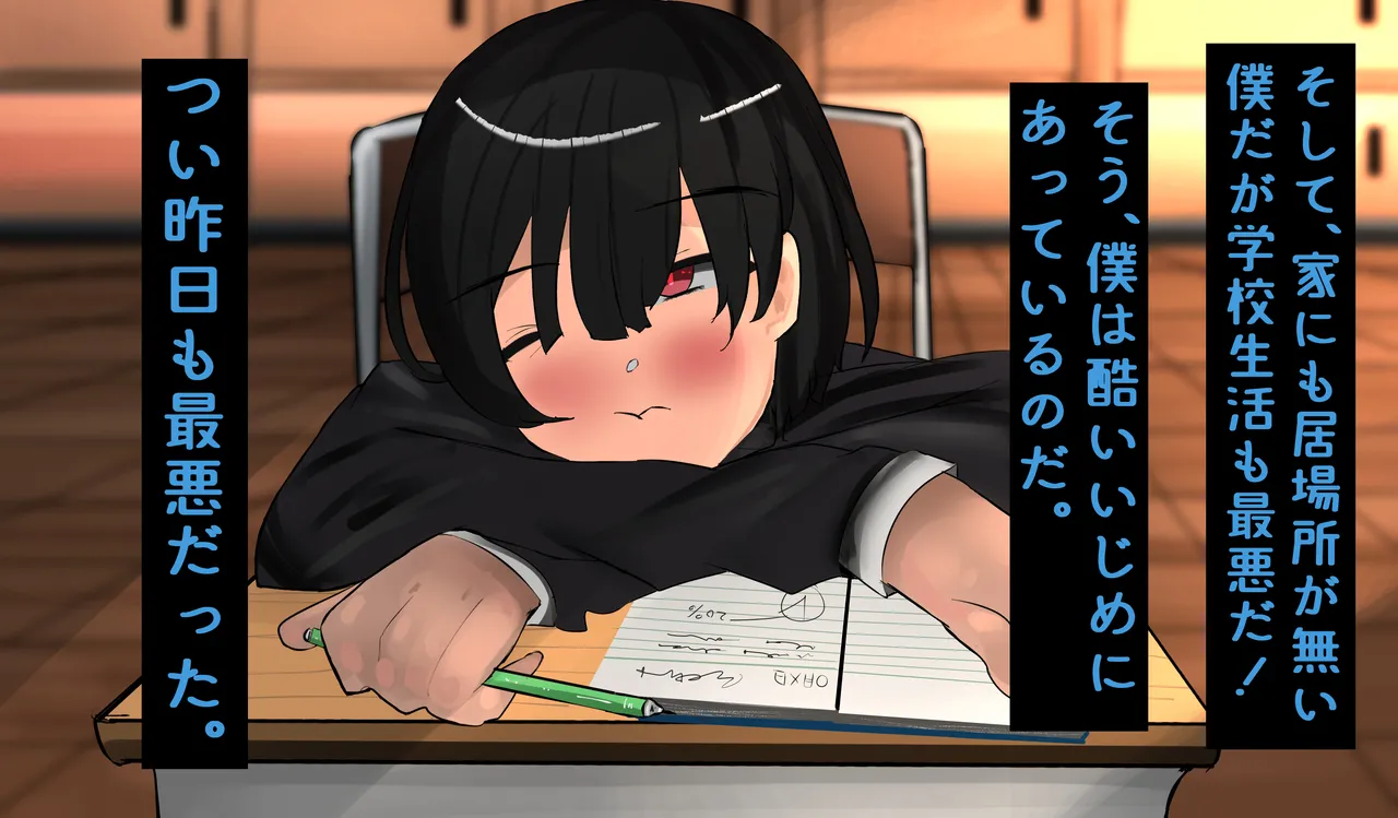 InCha Otokonoko ga Ura Fuuzoku Debut?  Sono 1 page 7 full