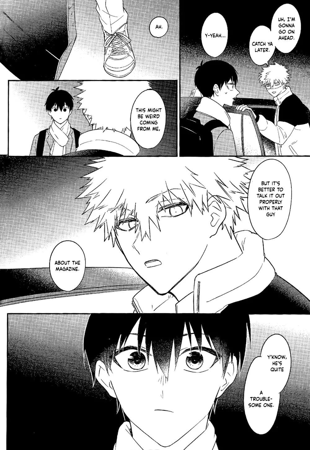 Never say, Give up! page 10 full