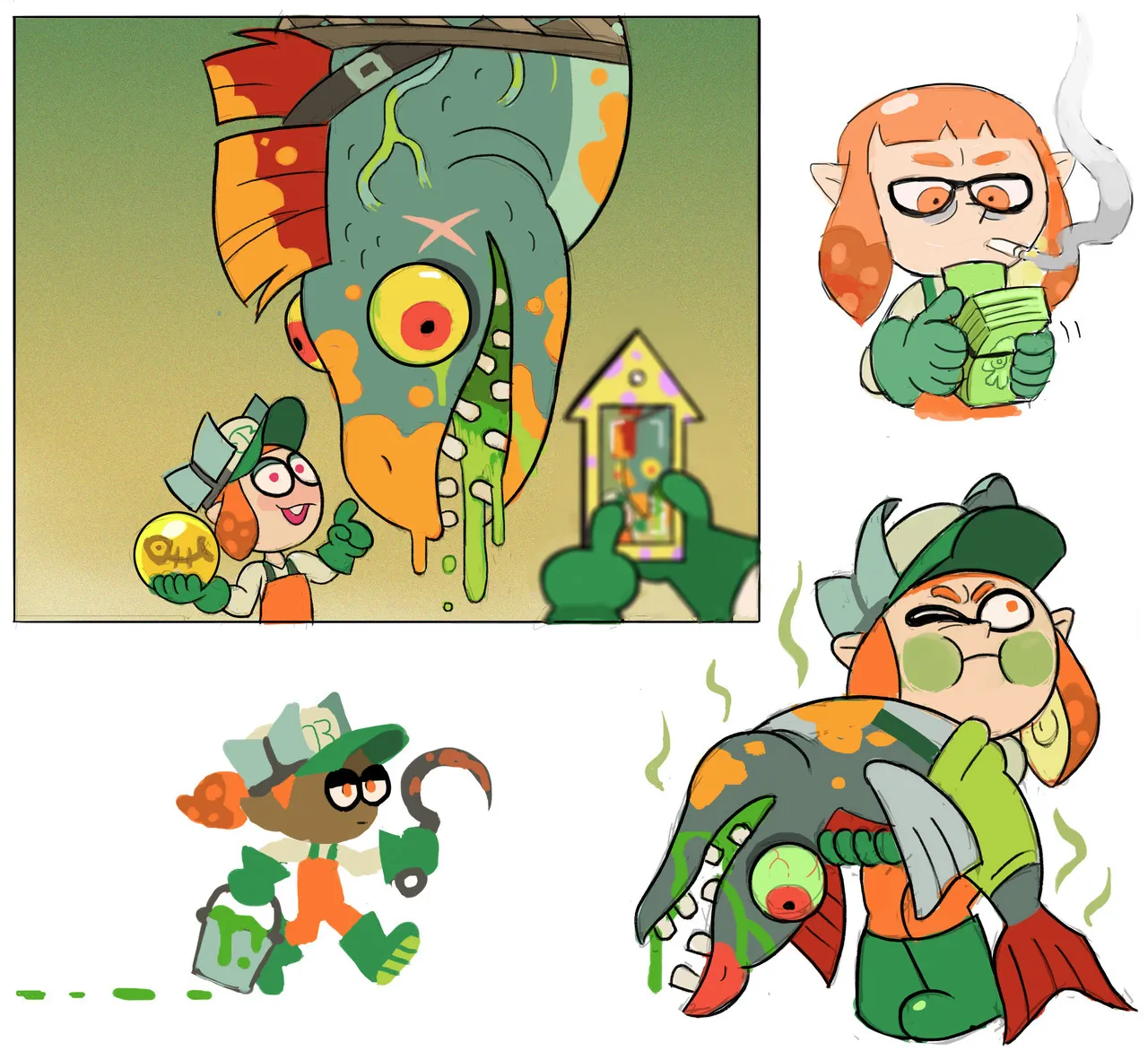 Artist Matthieu Cousin tumblr page 4 full