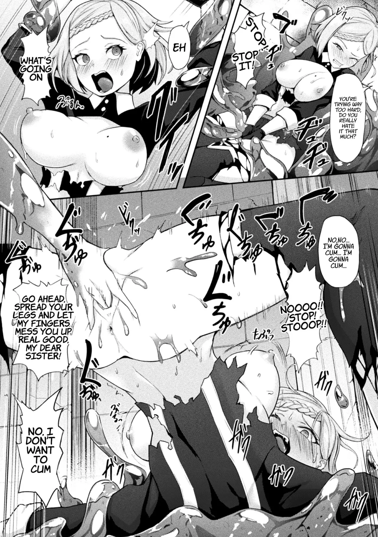 Ane Kenshi, Slime-ka shita Imouto ni Kuware Iku page 8 full