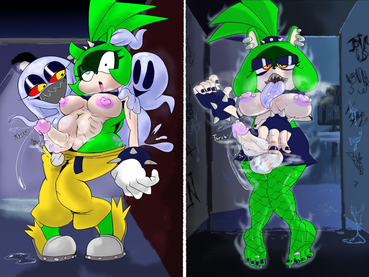 Futa Surge Possessed by Horny Goth Ghosts page 3 full