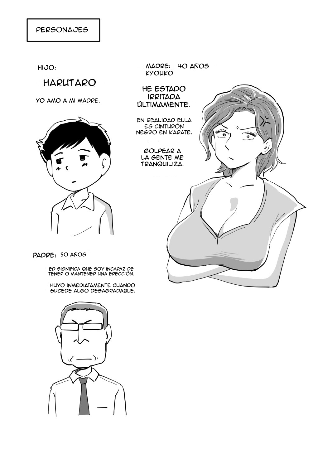 Kigen no Warui Haha wo Koufuku ni Saseta Musuko - El Hijo que Consiguió Hacer Feliz a su Gruñona Madre page 3 full
