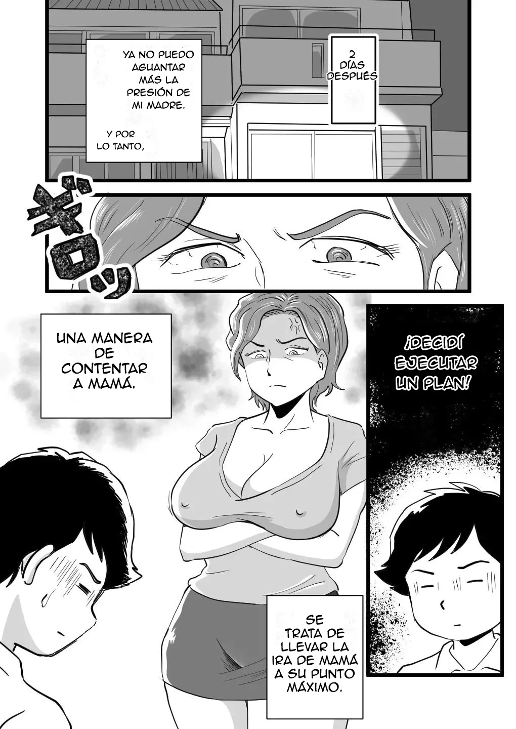 Kigen no Warui Haha wo Koufuku ni Saseta Musuko - El Hijo que Consiguió Hacer Feliz a su Gruñona Madre page 7 full
