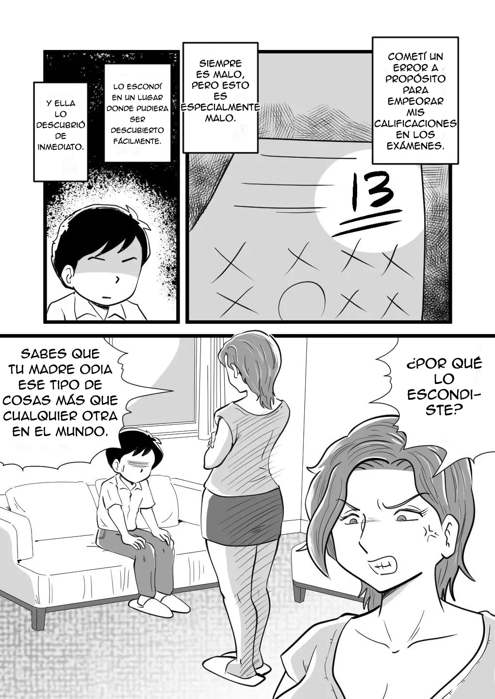 Kigen no Warui Haha wo Koufuku ni Saseta Musuko - El Hijo que Consiguió Hacer Feliz a su Gruñona Madre page 8 full