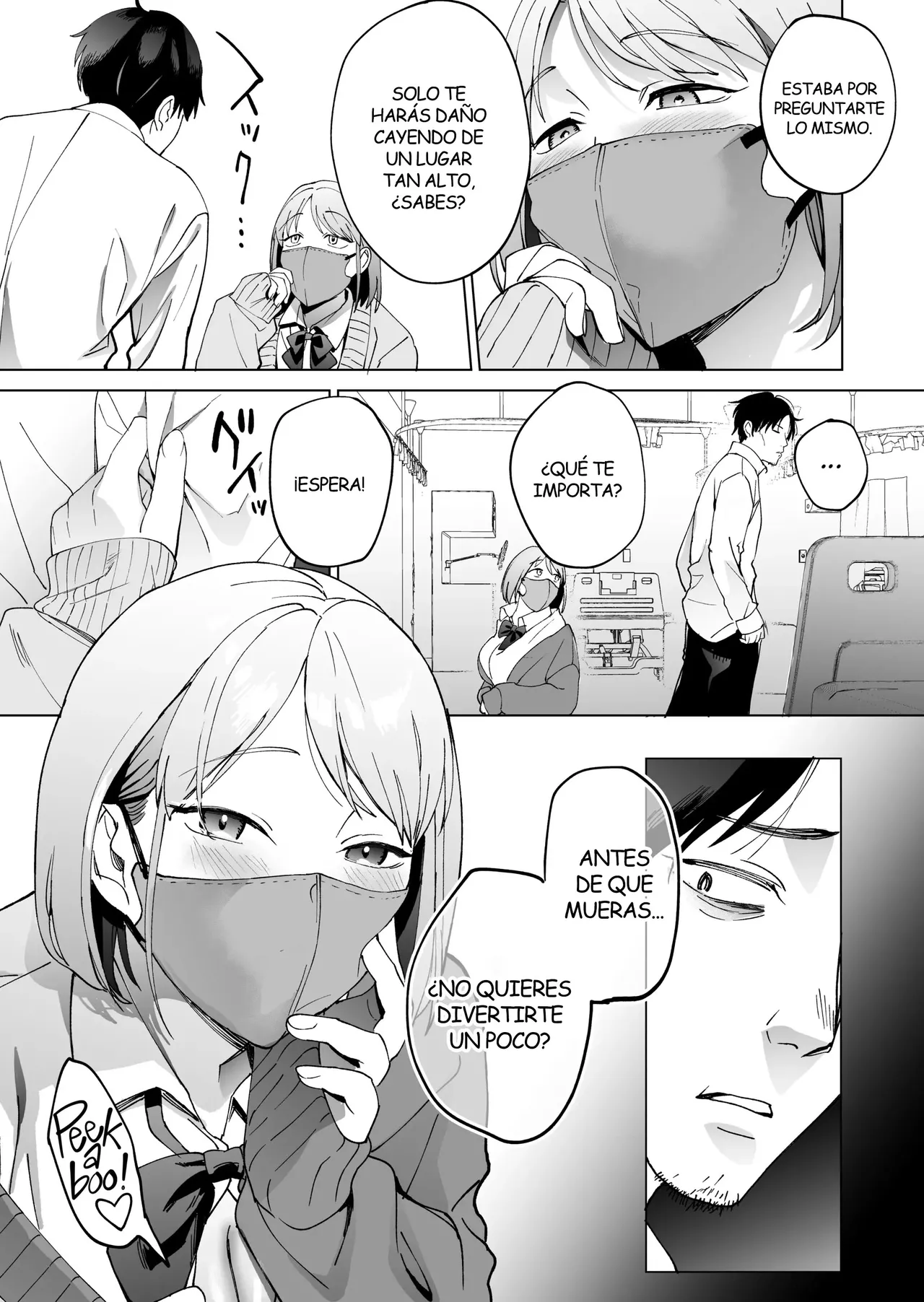 Jinsei Shuuryou 5-byou Mae Nazo JK ni Kuwareru | Devorado por una Misteriosa Chica de Prepa, 5 Segundos Antes de Terminar con Mi Vida page 4 full