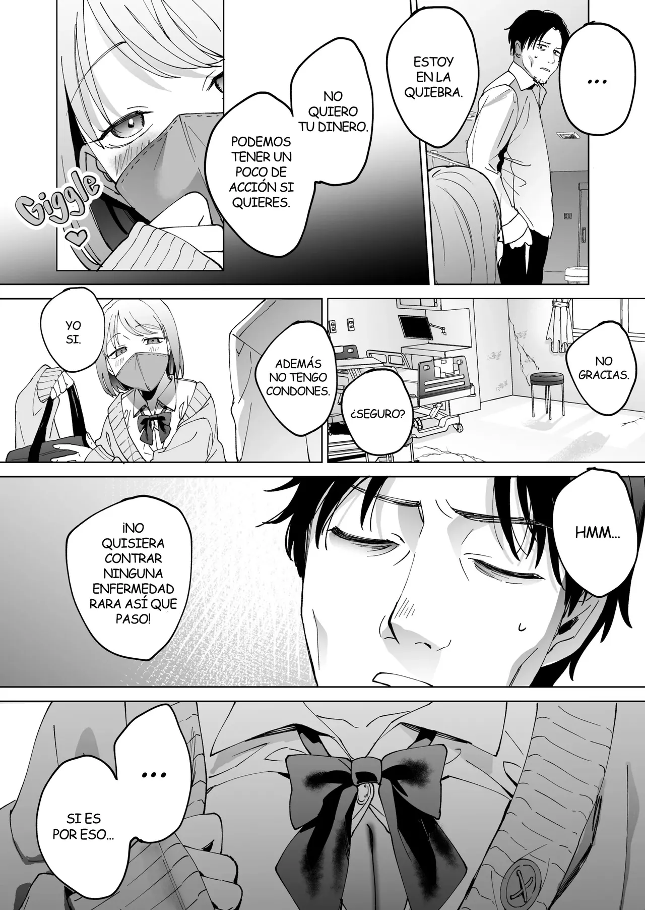 Jinsei Shuuryou 5-byou Mae Nazo JK ni Kuwareru | Devorado por una Misteriosa Chica de Prepa, 5 Segundos Antes de Terminar con Mi Vida page 5 full