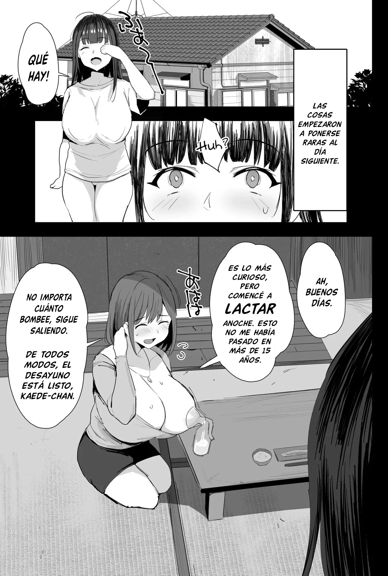 Watashi-tachi, Oyakodon AV Totte Joreishimashita♥ | Realizamos un Exorcismo, Filmando una Película Porno de Madre e Hija♥ page 4 full