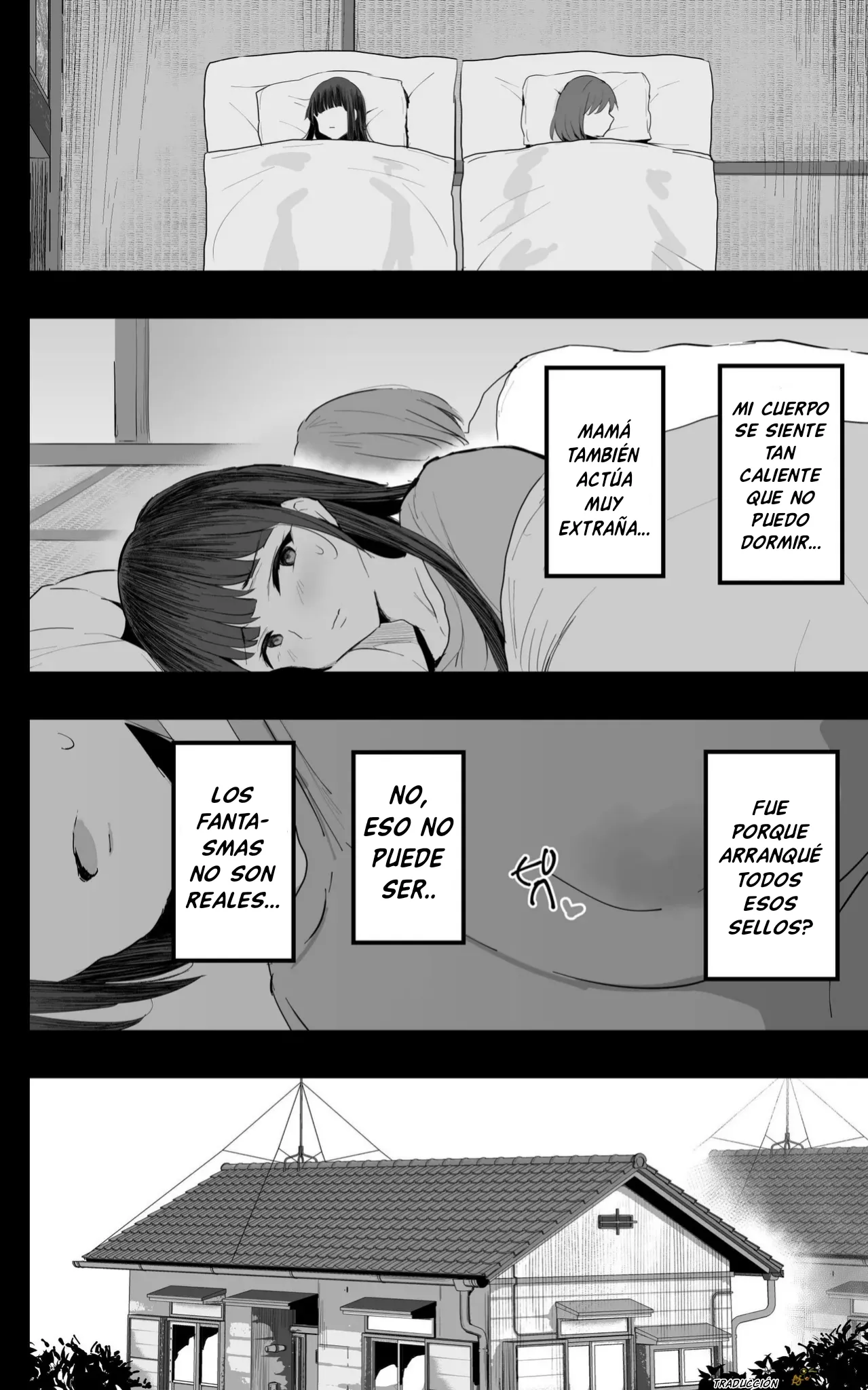 Watashi-tachi, Oyakodon AV Totte Joreishimashita♥ | Realizamos un Exorcismo, Filmando una Película Porno de Madre e Hija♥ page 9 full