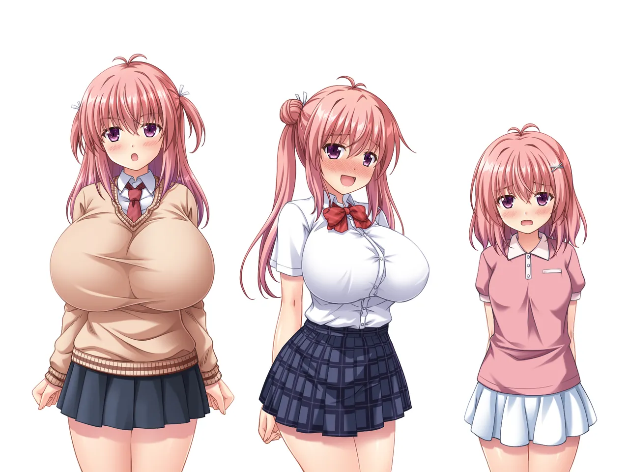 B 〜 H 〜 N kappu! 〜 Yokkyū fuman'na osananajimi wa ponkotsu kyonyūna iinazuke!?〜 page 3 full