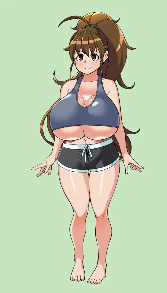 tnsmpprじゃない人RPGの立ち絵進捗_全衣装一覧+全裸+膨乳化 page 4 full