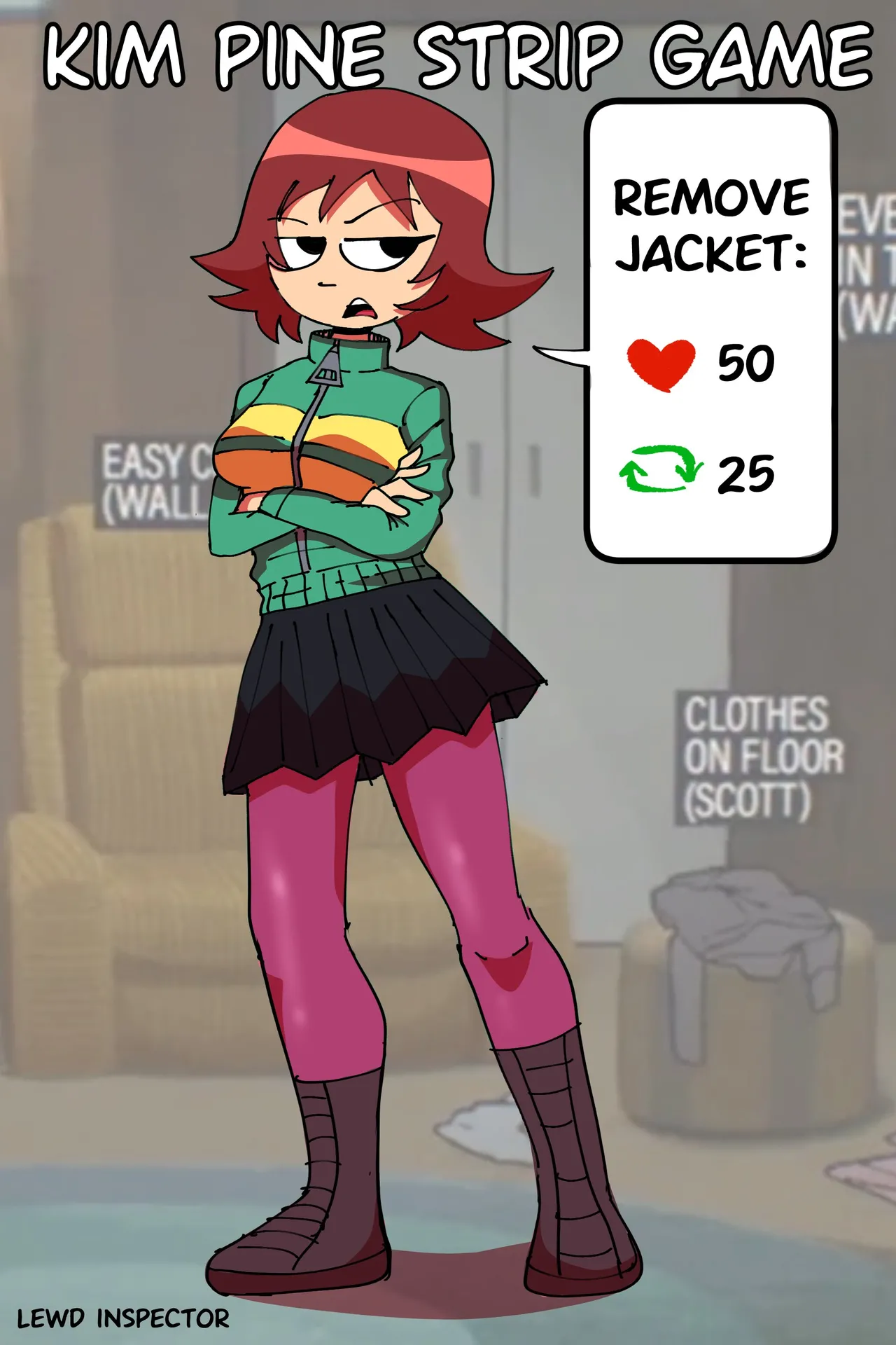 Kim's Strip Game page 1 full