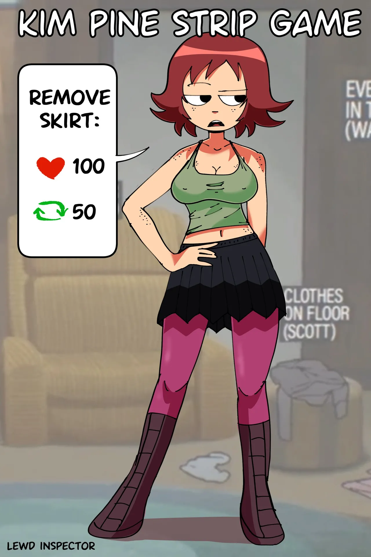 Kim's Strip Game page 2 full