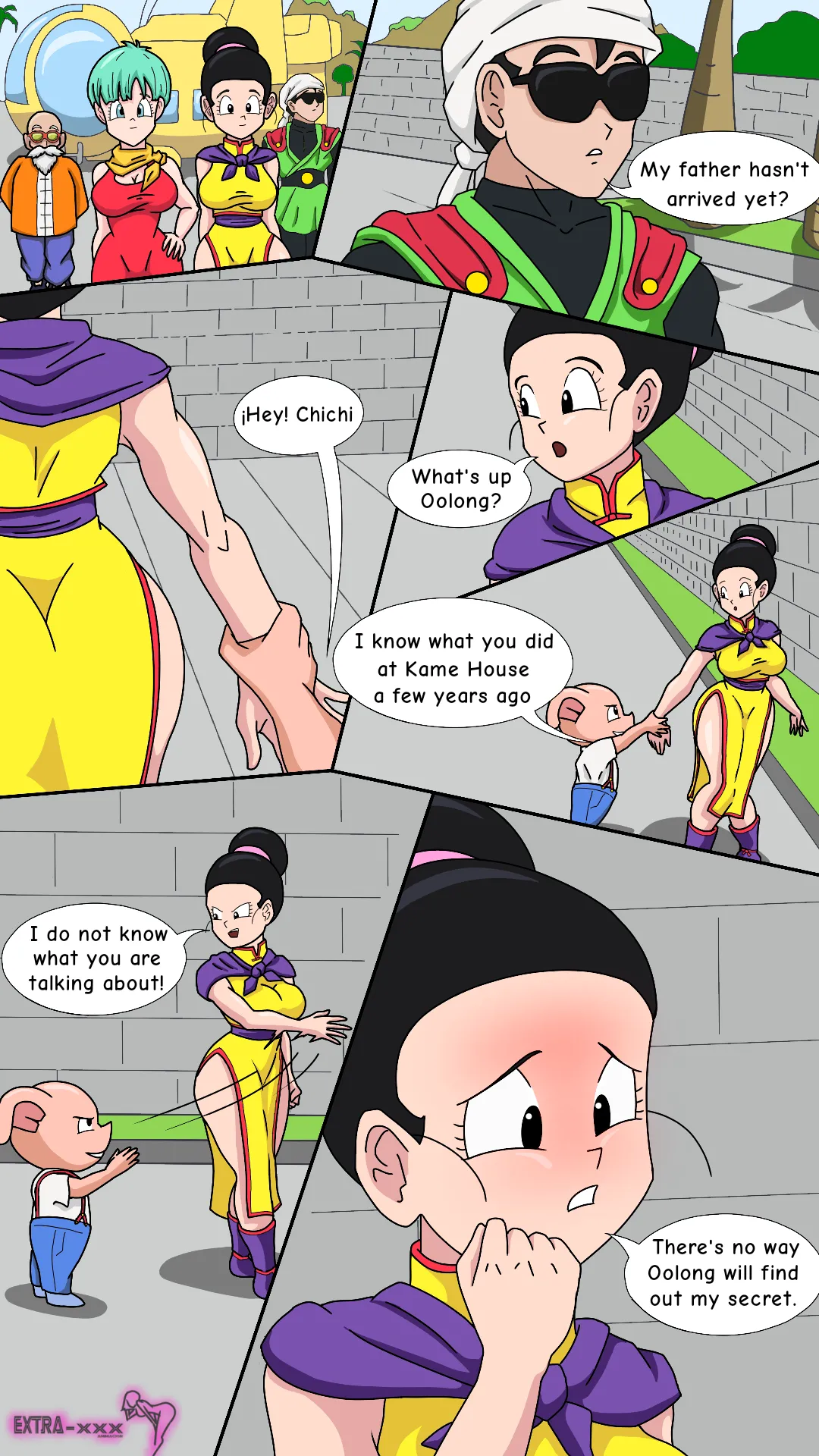 Oolong's Blackmail page 3 full