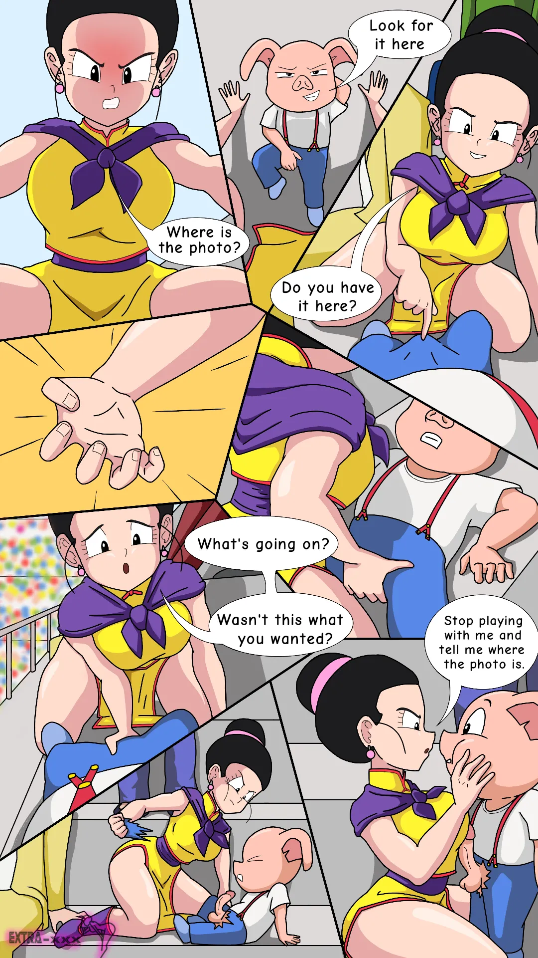 Oolong's Blackmail page 6 full