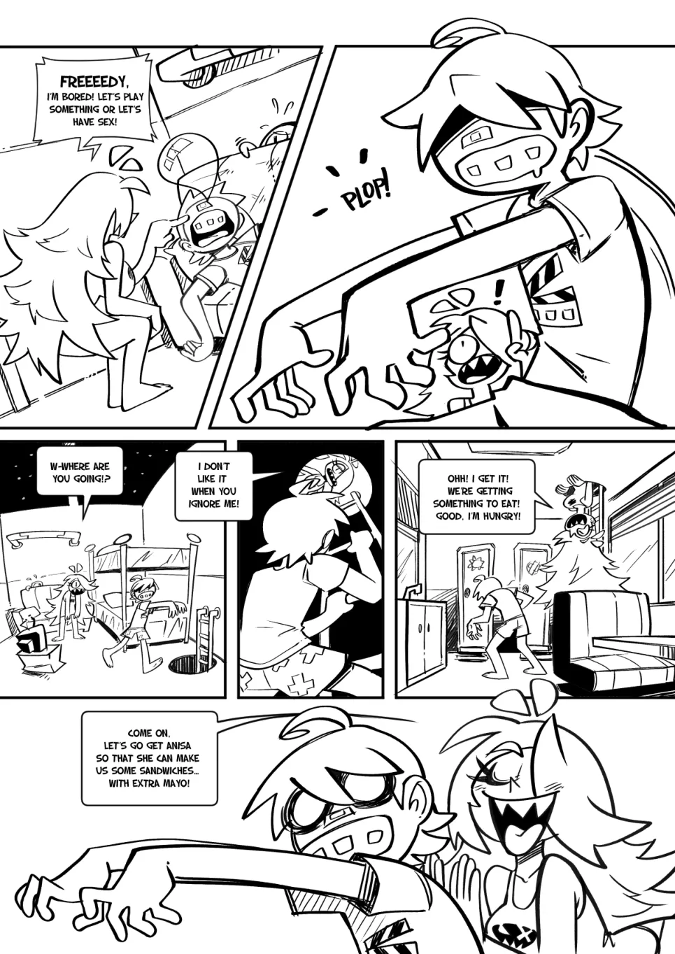 Skarpworld: Chapter 15:  Secret House page 10 full
