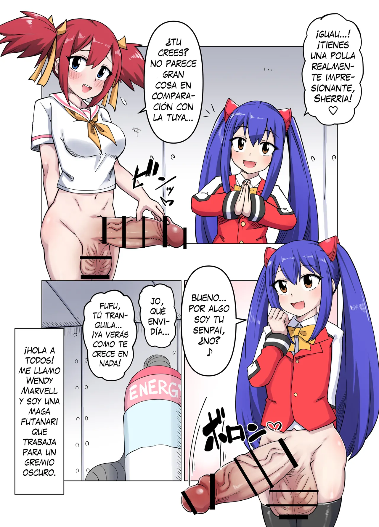 El Gremio Oscuro que convierte Chicas en Magas Futanari page 7 full