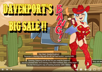 Davenport´s new ad cover