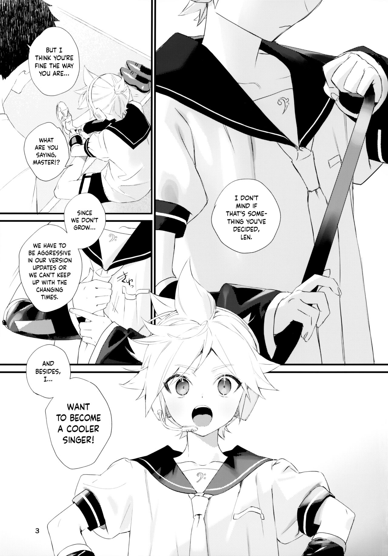 Kawaigaranaide, Shitsubou Shinaide | Give me no love, feel no heartbreak page 3 full