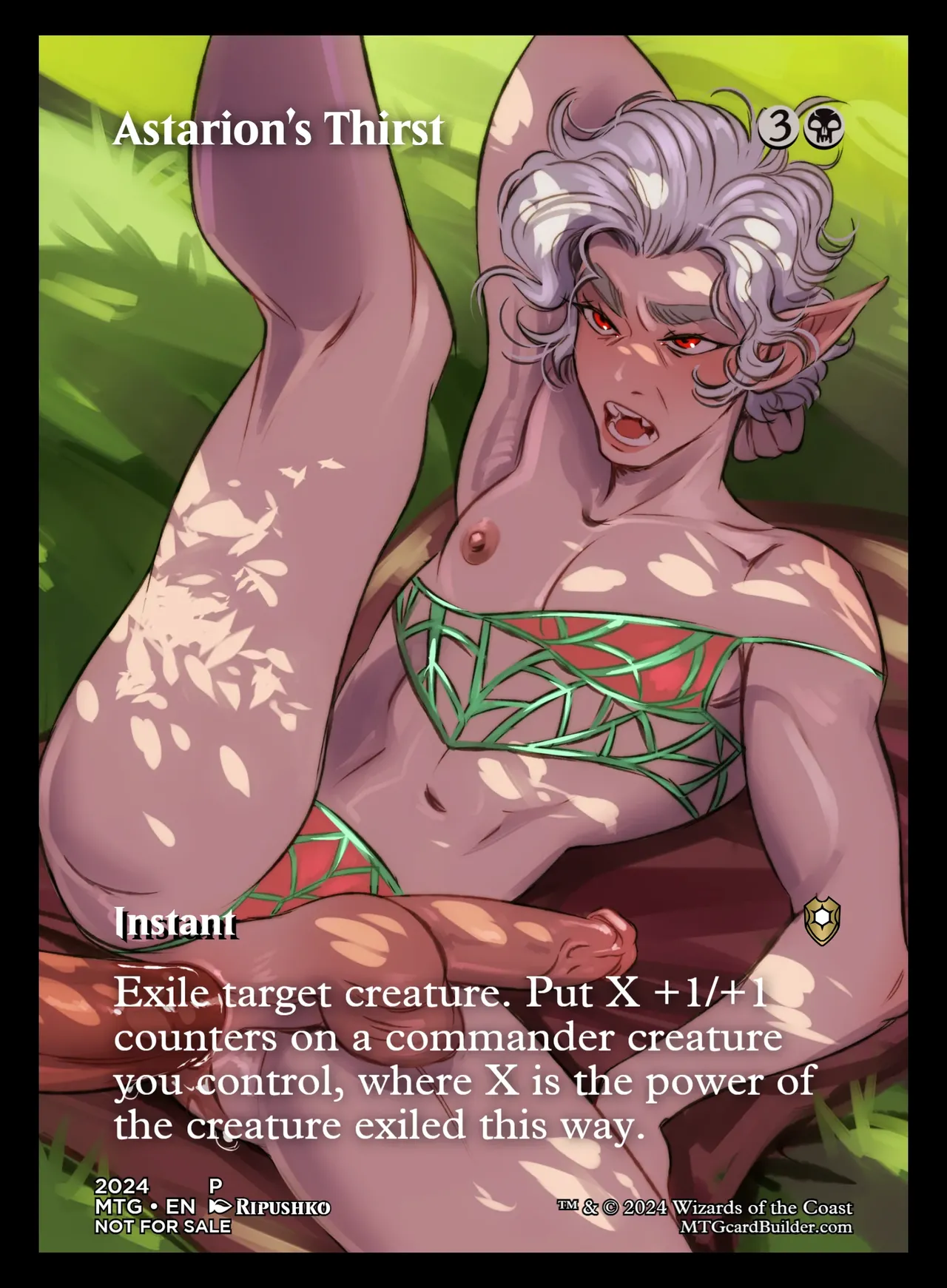 Baldur’s Gate/D&amp;D Magic: The Gathering Shmexy Alters page 10 full