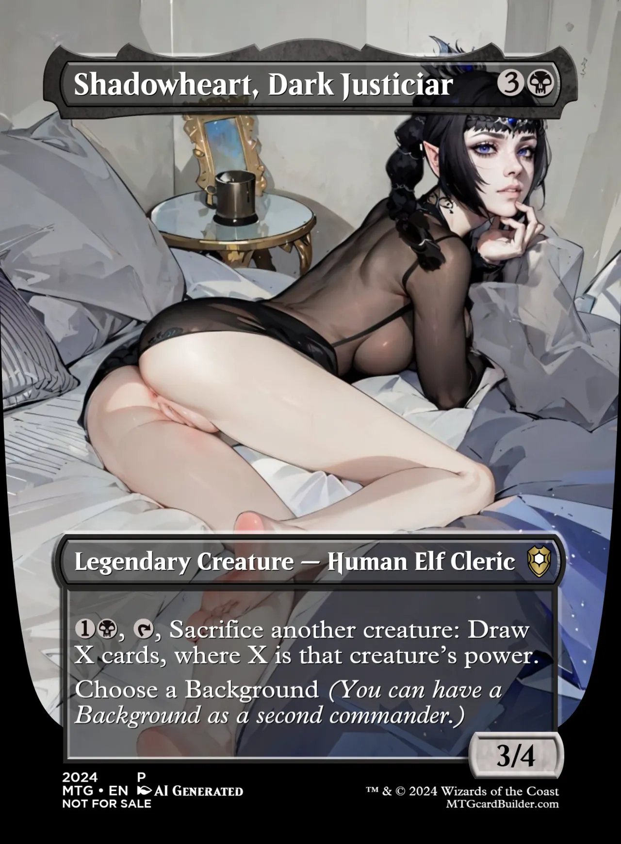 Baldur’s Gate/D&amp;D Magic: The Gathering Shmexy Alters page 5 full