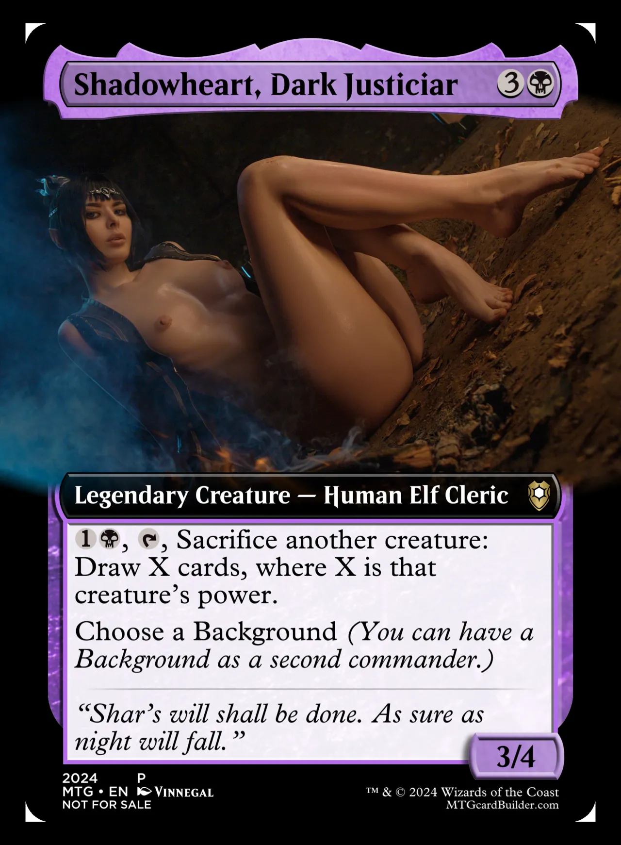 Baldur’s Gate/D&amp;D Magic: The Gathering Shmexy Alters page 7 full