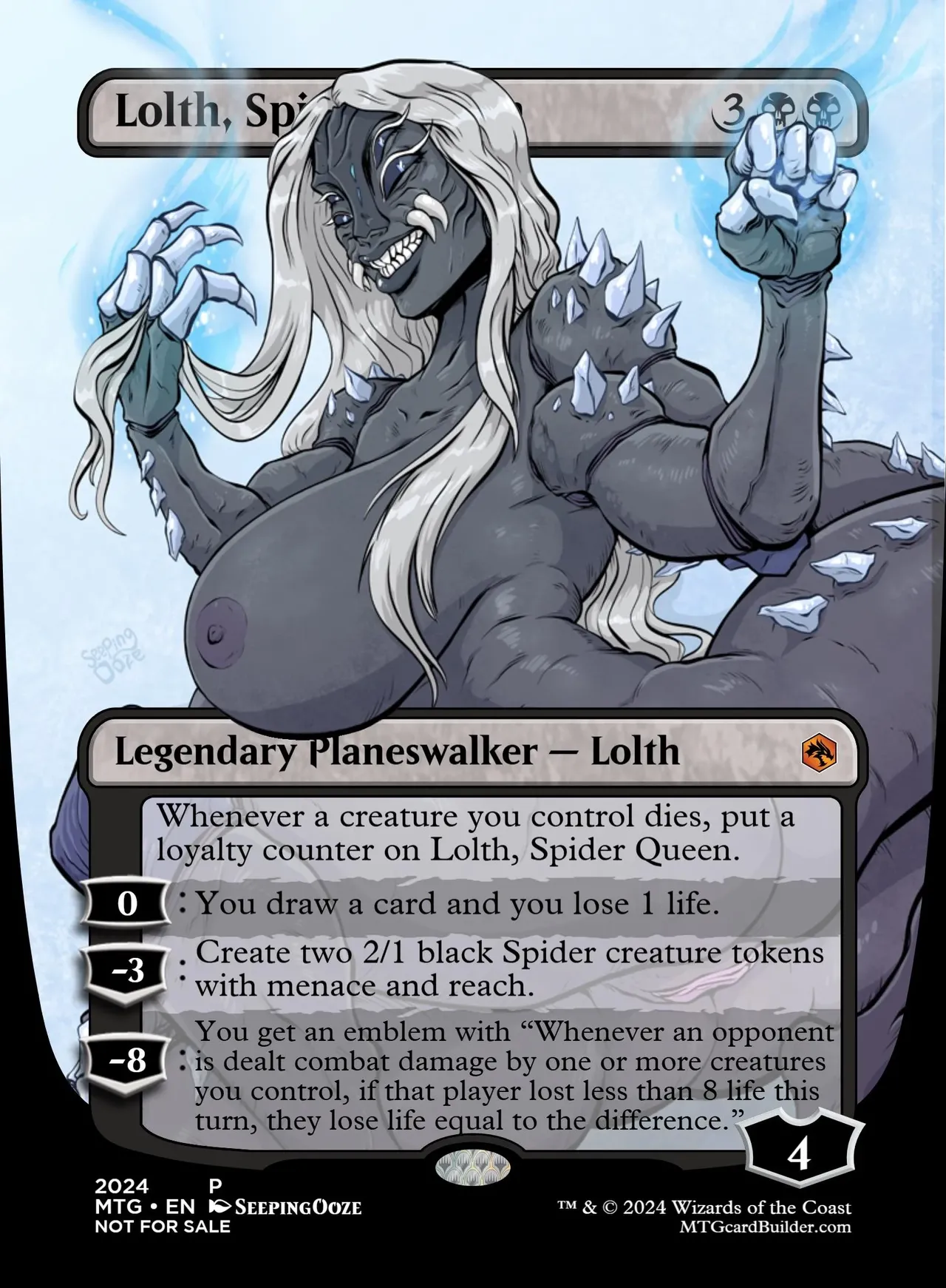 Baldur’s Gate/D&amp;D Magic: The Gathering Shmexy Alters page 8 full